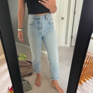 Zara straight fit jeans